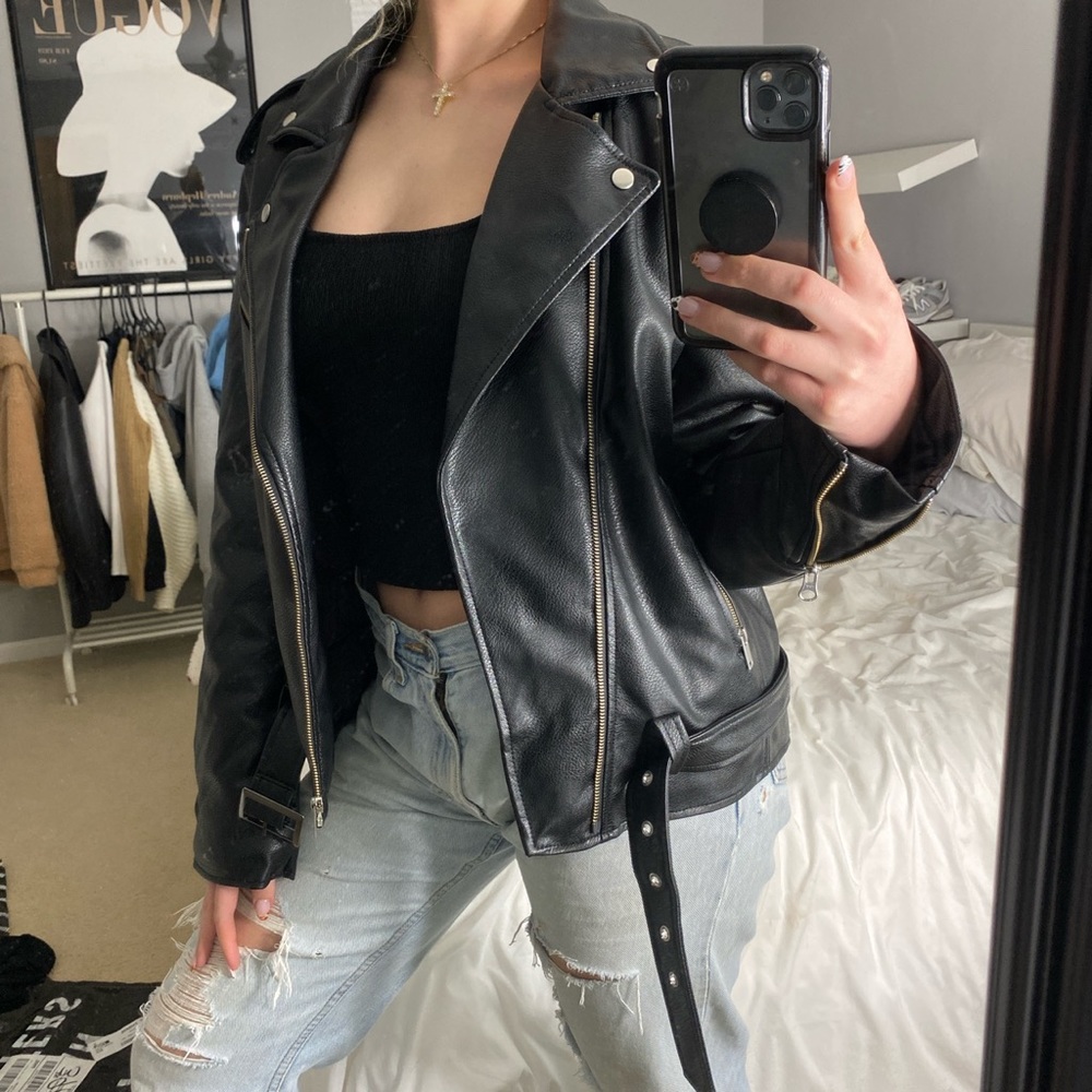 ASOS leather jacket